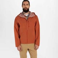 Marmot 男款经典户外风衣抗撕裂可收纳折叠连帽夹克