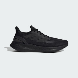 adidas PUREBOOST 5 超轻缓震回弹男女跑鞋 ID1158 黑色 42.5