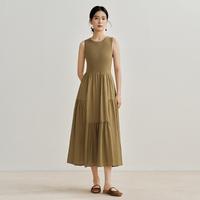 茵曼 莱赛尔显瘦 女士连衣裙