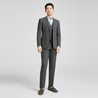 雅戈尔 男士春秋季绵羊毛混纺西服套装