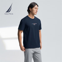 PLUS会员：NAUTICA 凉感 男士T恤