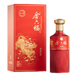 金六福 臻品坛藏 绵柔浓香型白酒  礼盒装 50.8度 500ml