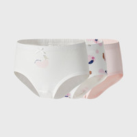 丽婴房 男女童内裤 抗菌全棉内裤 3条