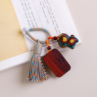  Mui/木易 手工彩绘 钥匙扣