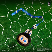 泡泡玛特 搪胶毛绒挂件