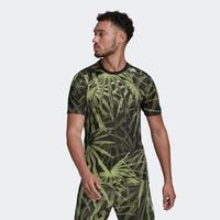 adidas 潮流百搭透气男装男款圆领T恤