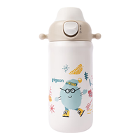 Pigeon/贝亲 大容量 儿童保温杯 不锈钢保温杯(小博士去滑冰) 500ml