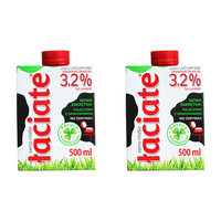 Laciate 全脂纯牛奶500ml*2盒
