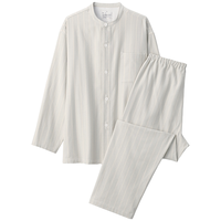 MUJI/無印良品 无侧缝 男士睡衣