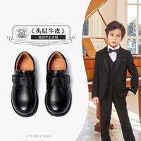 斯纳菲 春秋款经典头层牛皮校园礼仪表演鞋单鞋