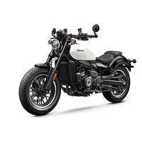 春风动力 450CL C AMT版 椰奶白 复古巡航摩托车