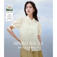 INMAN/茵曼 国风设计感 女士衬衫套装
