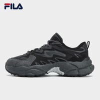 FILA 张艺兴同款FILA 斐乐蕨草鞋FERN男鞋2023秋新款老爹鞋反光休闲鞋