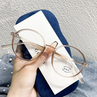 复古圆框眼镜架 +1.61非球面镜片