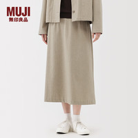 MUJI/無印良品 横竖弹力 女士半身裙