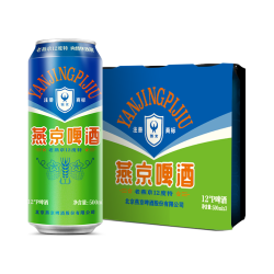燕京啤酒 小酒尊享 500mL 3罐 听装