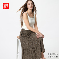 优衣库 提花罗纹 女士背心