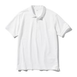 优衣库 男装/男女同款快干POLO衫休闲通勤短袖T恤477155 465194/00白色 3XL