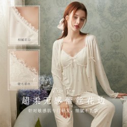 Rose Tree RoseTree 女款莫代尔睡衣三件套 rttij23110a