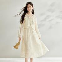 茵曼 新中式 女士套装