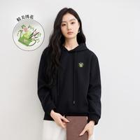 INMAN/茵曼 刺绣 女士卫衣