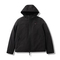 TOMMY HILFIGER 男加绒加厚连帽棉服 TM-156AP477