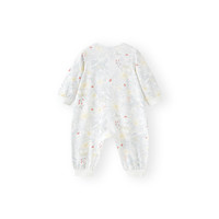 英氏 新生儿春秋季纯棉新疆棉连体衣居家爬服四季款 丛林鹦鹉襟蛤款（多款可选）