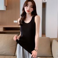 真维斯 夏季百搭纯色基础款内搭背心女修身高弹女式背心T恤休闲上衣女