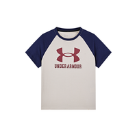 UNDER ARMOUR/安德玛 透气 中大童圆领短袖T恤
