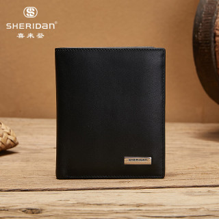 SHERIDAN 牛皮钱包 男士商务钱包 票夹 多卡位钱夹 S86120(头层牛皮）