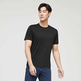 雅戈尔 男款短袖T恤黑色 多色可选