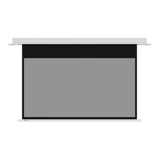 IN&VI 英微 100英寸16:9嵌入式电动纤维抗光幕布