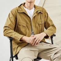 SEPTWOLVES/七匹狼 舒适百搭 男士连帽外套