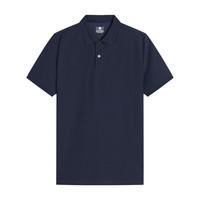 京东京造 高端polo衫男短袖男士t恤衣服男装休闲 藏蓝 M