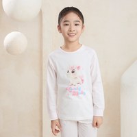 歌瑞家 儿童家居服女中小童秋衣裤2025春季新款打底内衣A类 乐友