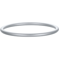 潮宏基 磨砂 足银手镯