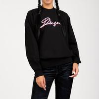 DIESEL 女款 LOGO印花潮流时尚舒适休闲套头卫衣