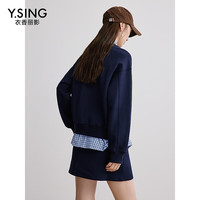 Y.SING/衣香丽影 学院风 女士卫衣短裙套装