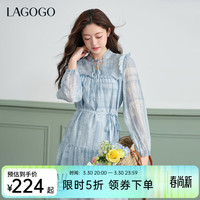 La·go·go 女士连衣裙 海盐褶语 2026年春款