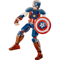  LEGO/乐高 超级英雄系列拼搭积木玩具 美国队长人偶