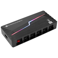  Thermalright/利民 支持12组PWM+ARGB风扇同步 风扇HUB+无线灯光遥控器