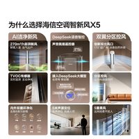 海信 KFR-50GW 一级变频 2匹 壁挂式空调