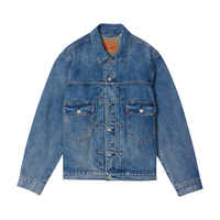 Levi's/李维斯 美式复古工装风 男士牛仔夹克 蓝色 XL