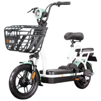  Yadea/雅迪 长续航 电动自行车 后座 【销冠-新塔夫绸白-48V12AH】