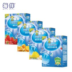 每伴 益生元益生菌清清宝植物配方营养果味奶伴侣菊花精固体饮料