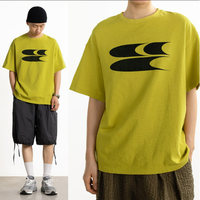 哭喊中心 Crying Center 哭喊中心 CryingCenter姜黄3C经典logoT恤索罗娜环保面料哭喊