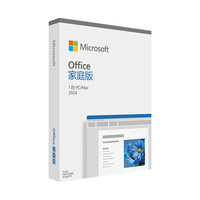 微软 13%票 盒装软件office2024home家庭版