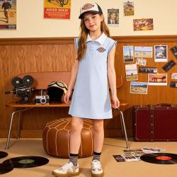 Dickies 甜美洋气学院风 女童连衣裙