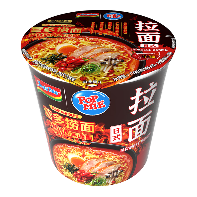 营多牌 营多捞面辛辣鸡肉味汤面杯面 70g