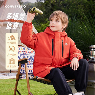 CONVERSE/匡威 防泼水 儿童风衣 J200深紫色-不加绒 140 /68 【身高128-140cm】